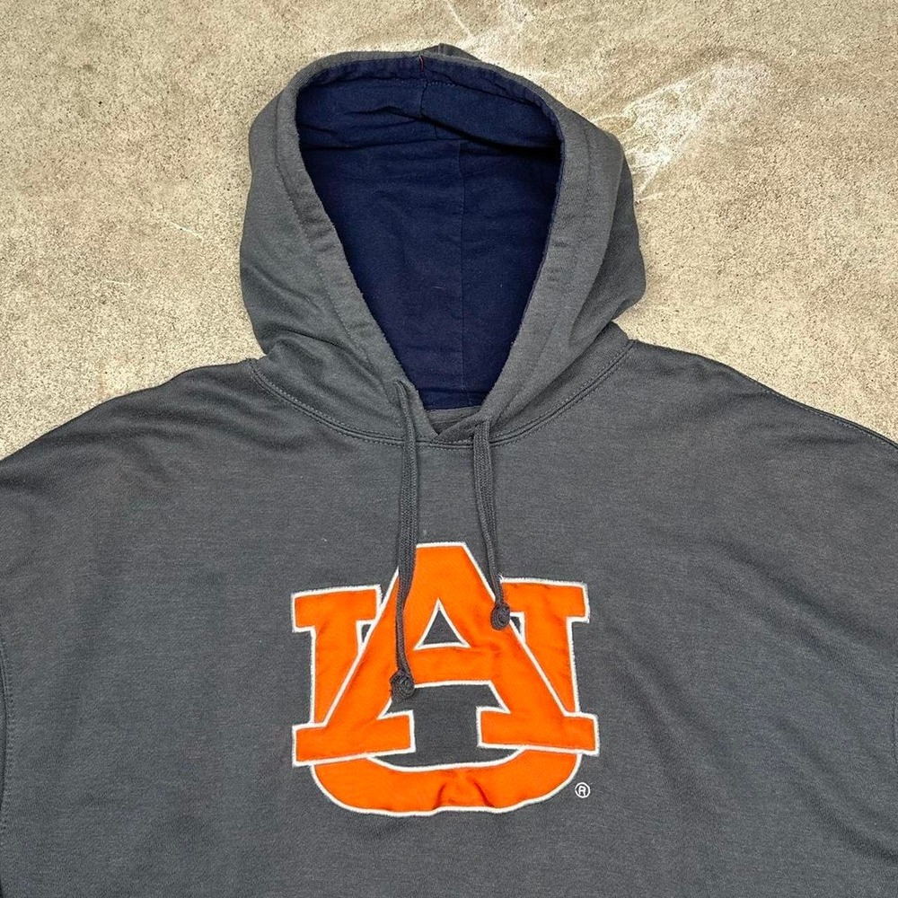 J America Auburn University AU Logo College Hoodie Size XXL